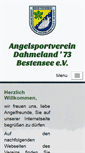 Mobile Screenshot of dahmeland73.de